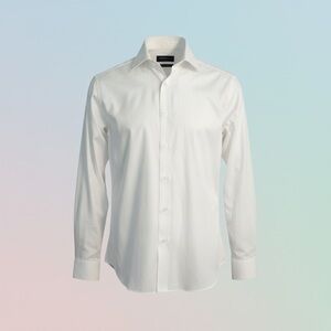 John Varvatos Crisp White Dress Shirt